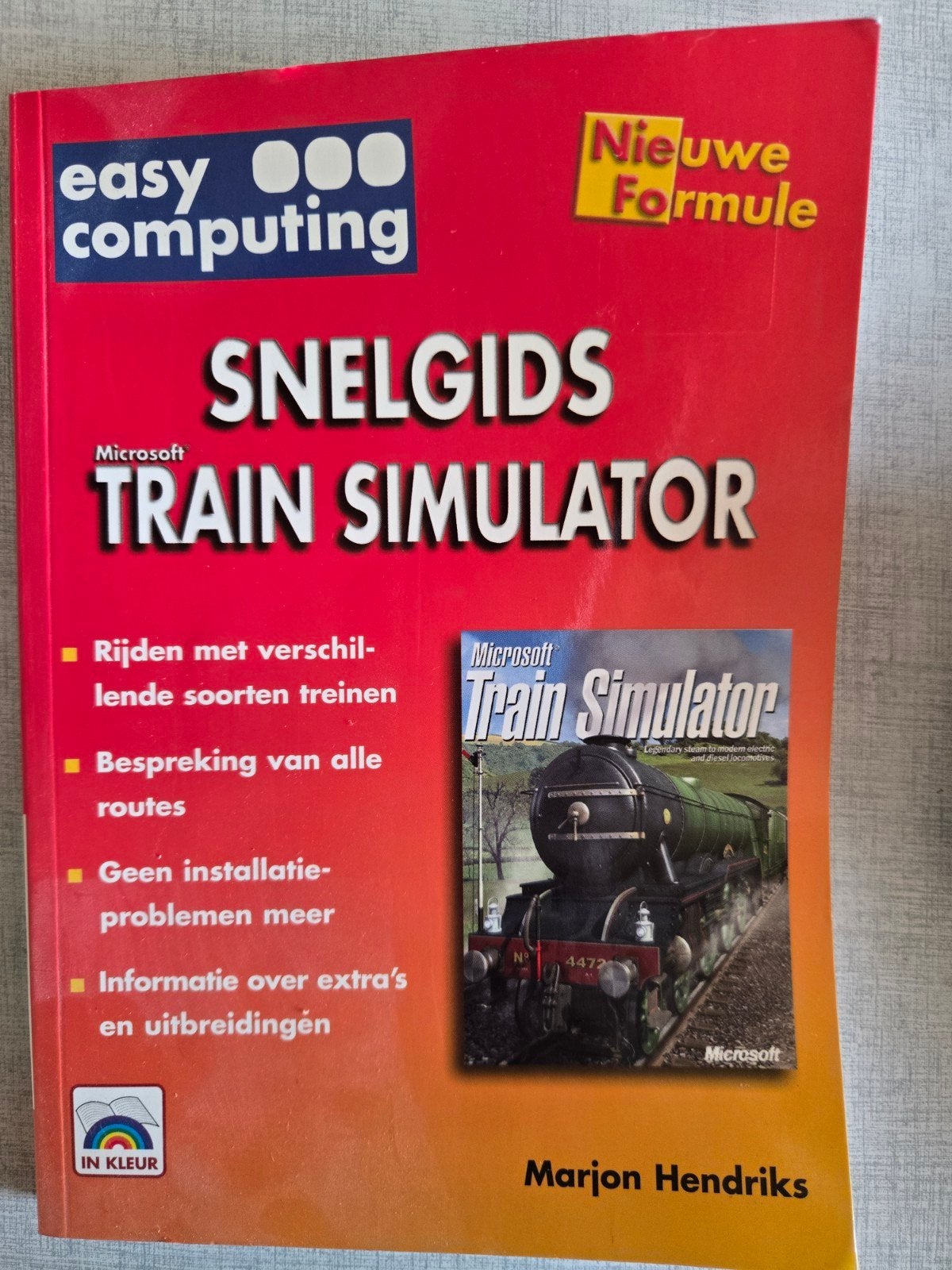 Snelgids Train Simulator - Marjon Hendriks, Boeken, Hobby en Vrije tijd, Ophalen of Verzenden