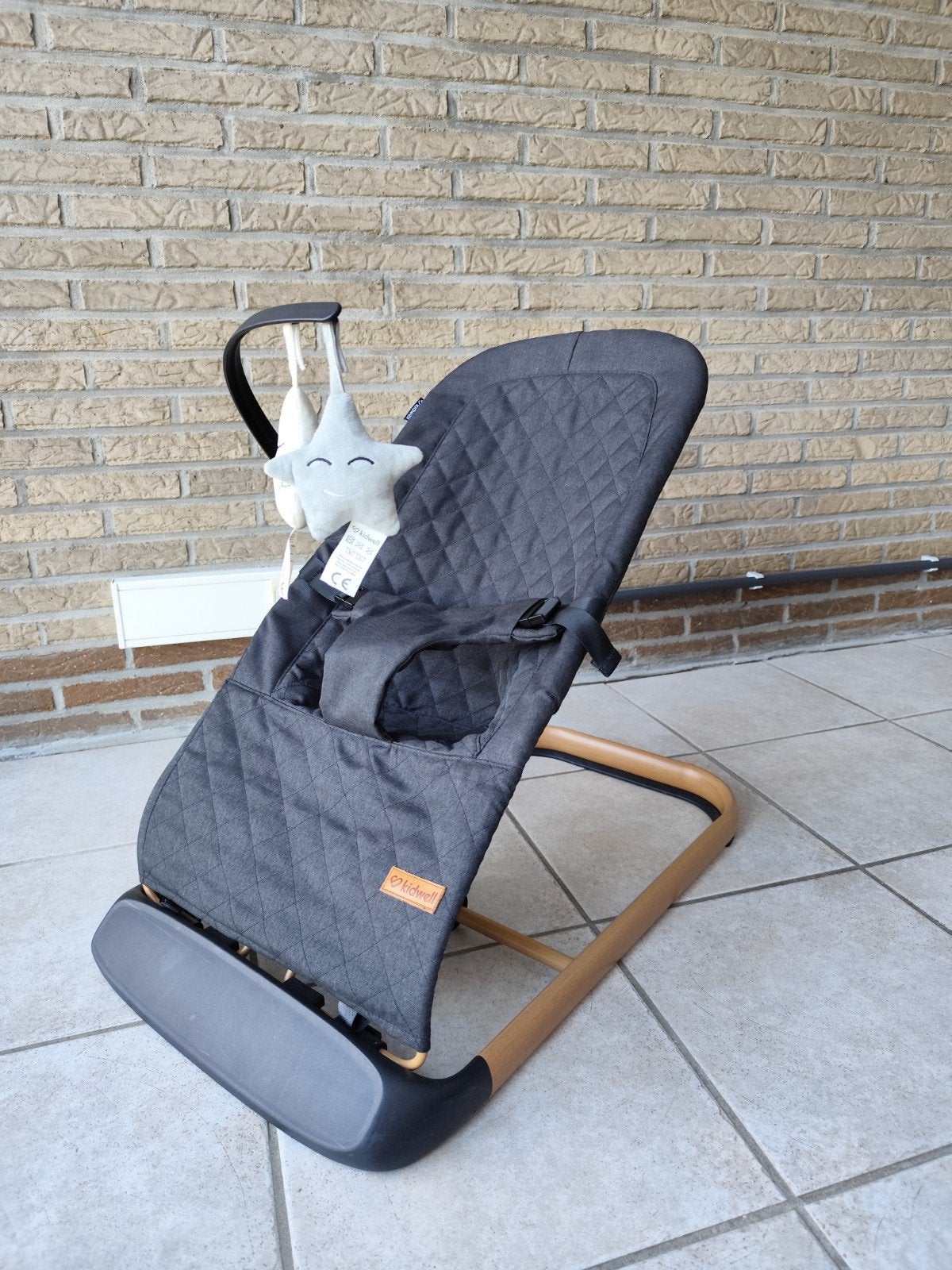 Wipper DHN zwart max 20 kg !bieden!, Kinderen en Baby's, Wipstoeltjes, Verstelbaar, Wipstoel, Zo goed als nieuw, Ophalen
