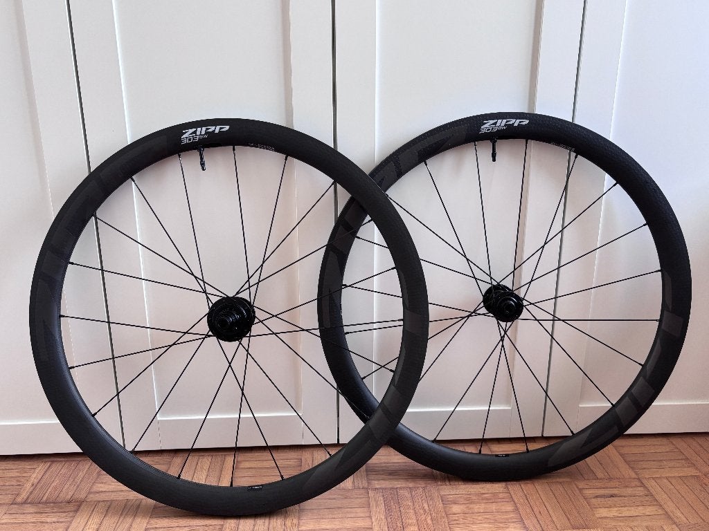Zipp 303 SW Carbon tubeless schijfwielen, Fietsen en Brommers, Zipp, Nieuw, Racefiets, Carbon