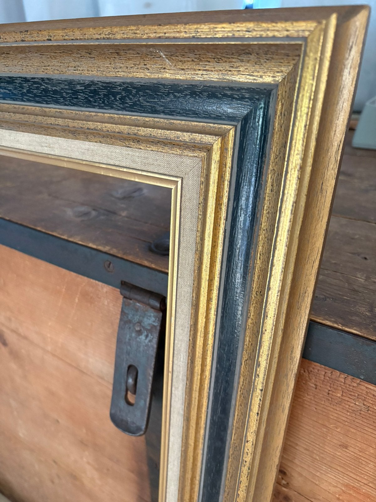 ENCADREMENT CADRE XIX ÉME POUR PEINTURE TOILE TABLEAU ANCIEN, Enlèvement