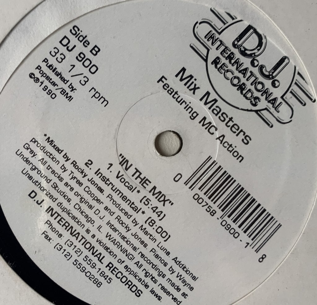 Mix Masters Featuring MC Action – In The Mix, Ophalen of Verzenden