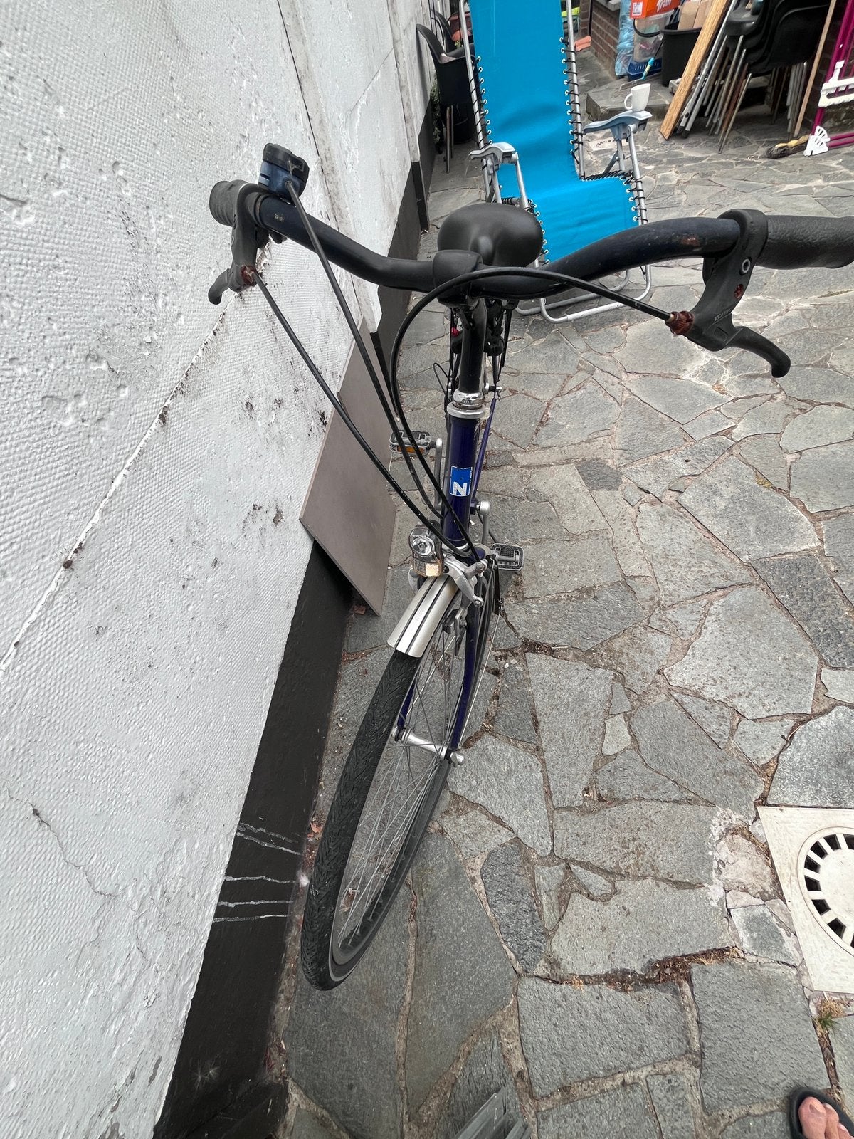 Fiets (netten) velo, Fietsen en Brommers, Ophalen, Gebruikt, 61 cm of meer, Minder dan 10 versnellingen