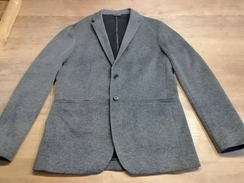 Vest blazer heren, Ophalen of Verzenden, Zo goed als nieuw, Overige maten, Grijs