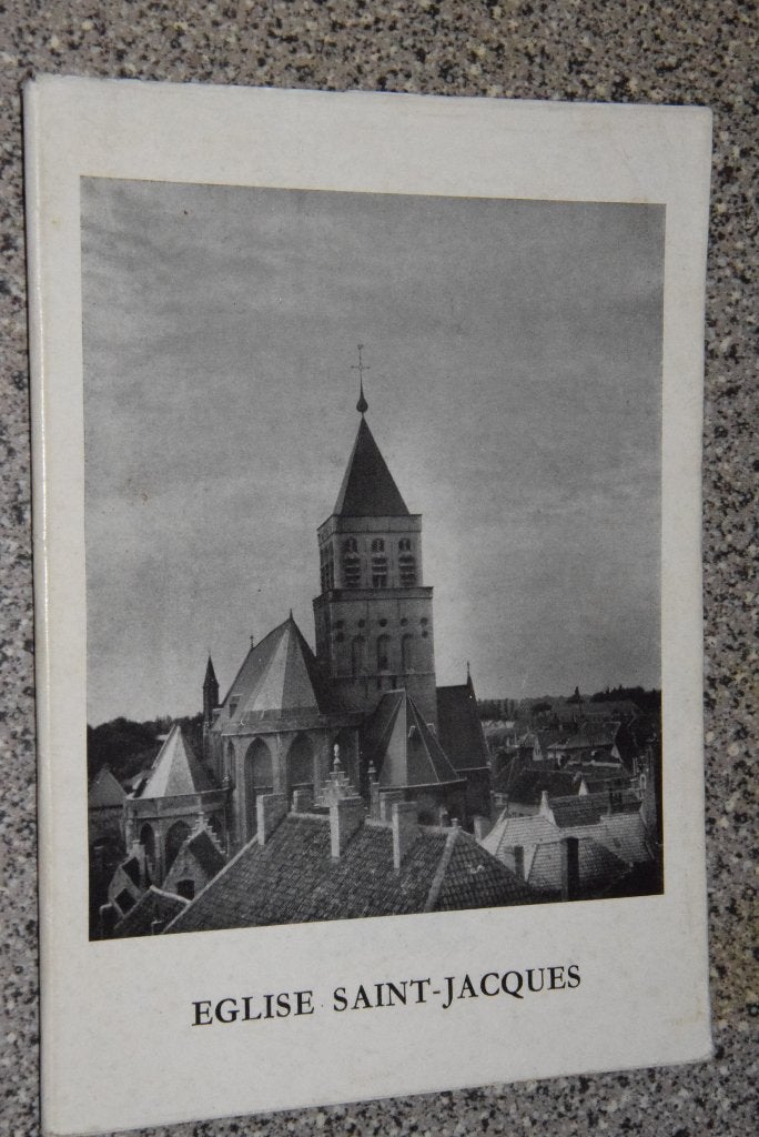 Église Saint-Jacques. guides de Bruges. Texte français., Enlèvement ou Envoi, Gidsenbond Brugge, Utilisé, 20e siècle ou après
