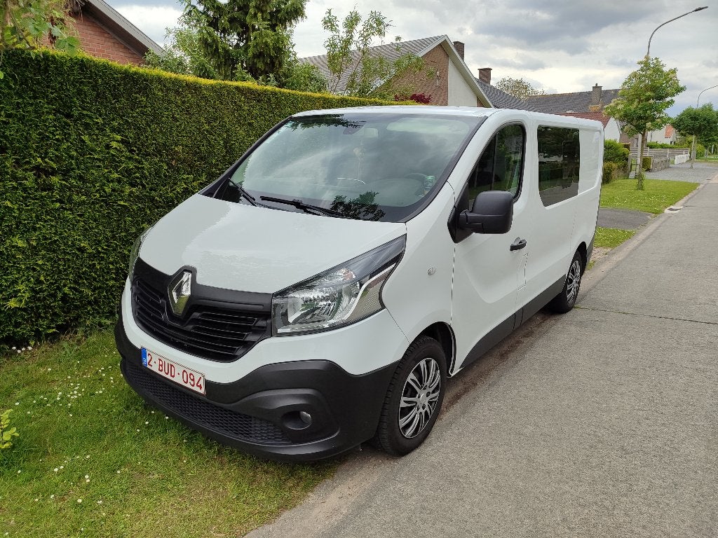 Renault trafic (optie camper), Voorwielaandrijving, Stof, 1600 cc, Wit