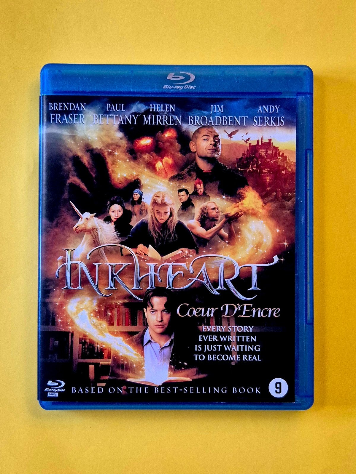 Blu ray 📀 Cœur d'encre - Brendan Fraser, Enlèvement ou Envoi, Comme neuf, Aventure