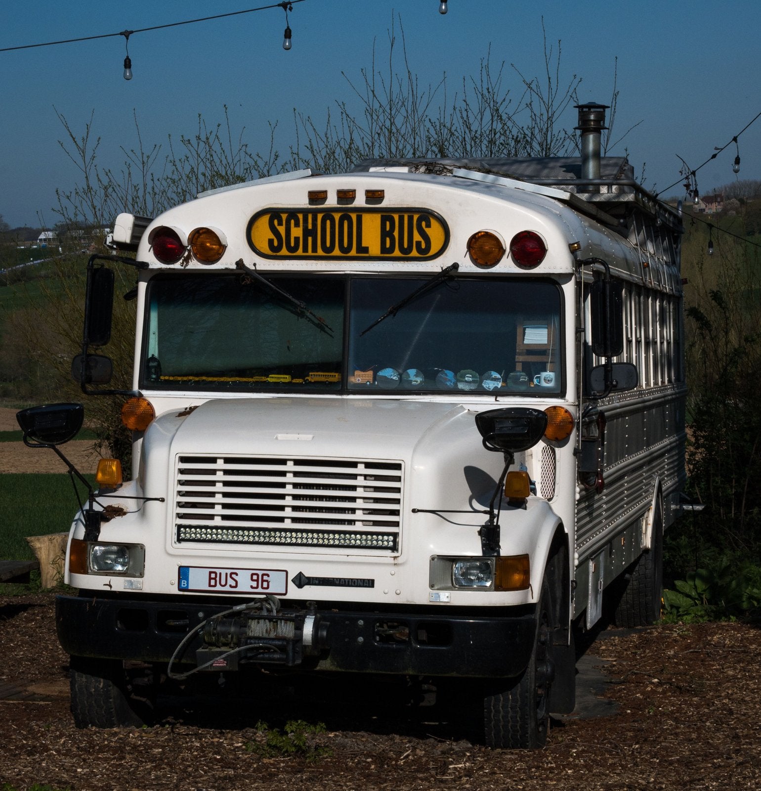 Amerikaanse school bus / tiny house, Caravans en Kamperen
