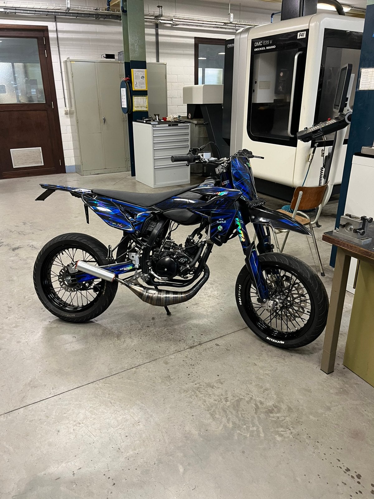 Sherco sm rs, Ophalen