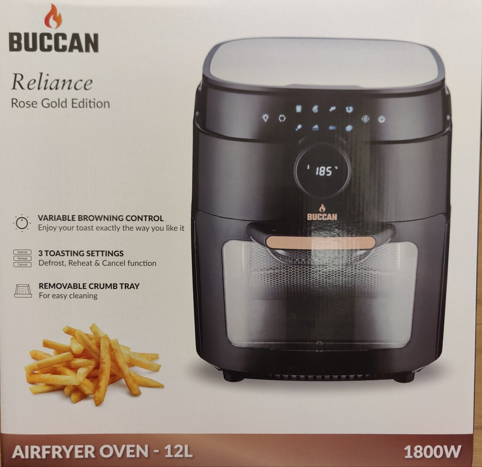 Airfryer Buccan nieuw, Enlèvement, Friteuse à air