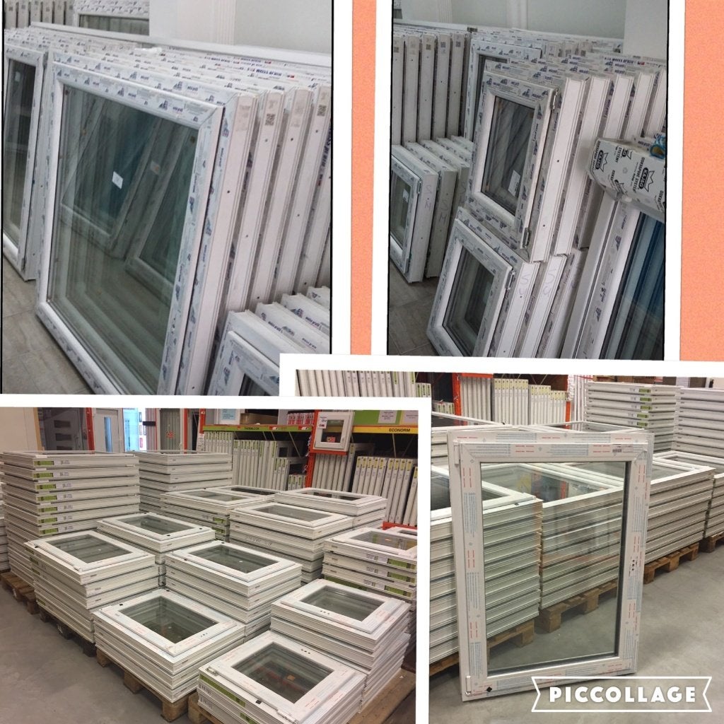 Déstockage de châssis et portes pvc, Enlèvement, Neuf