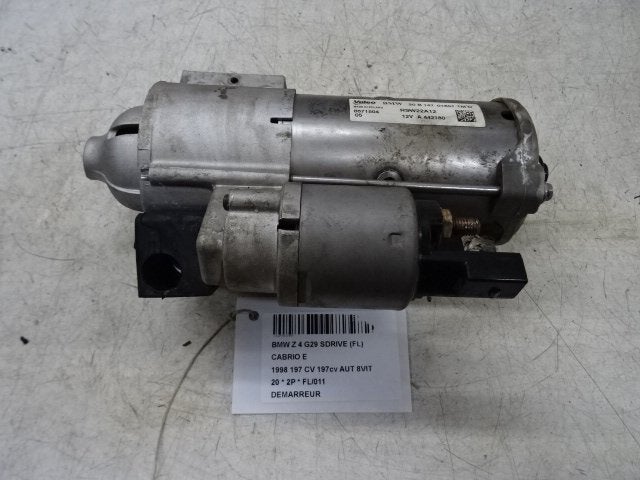 DÉMARREUR BMW Z4 Roadster (G29) (01-2018/-) (20B14701657), Utilisé, BMW, Petuelring 130
80809  München, DE, Bayerische Motoren Werke AG