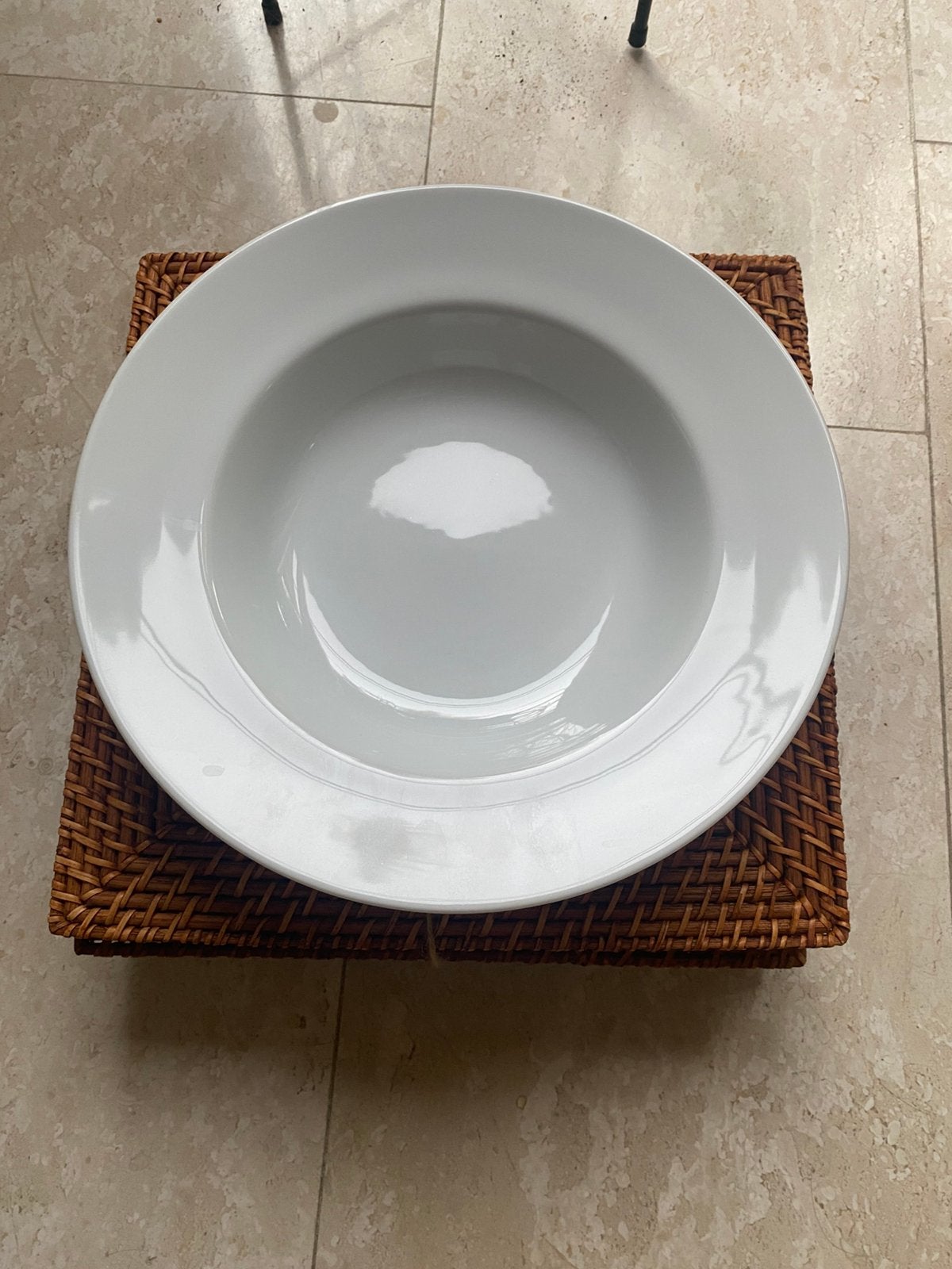 Set van 6 gevlochten rieten placemats – landelijk *NIEUW, Huis en Inrichting, Ophalen, Nieuw, Landelijk/Boerenbont, Dienblad