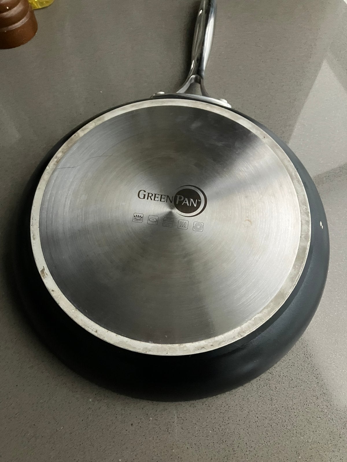 Poêle Greenpan de 28 cm de diamètre, Enlèvement ou Envoi, Compatible lave-vaisselle, GreenPan, Utilisé