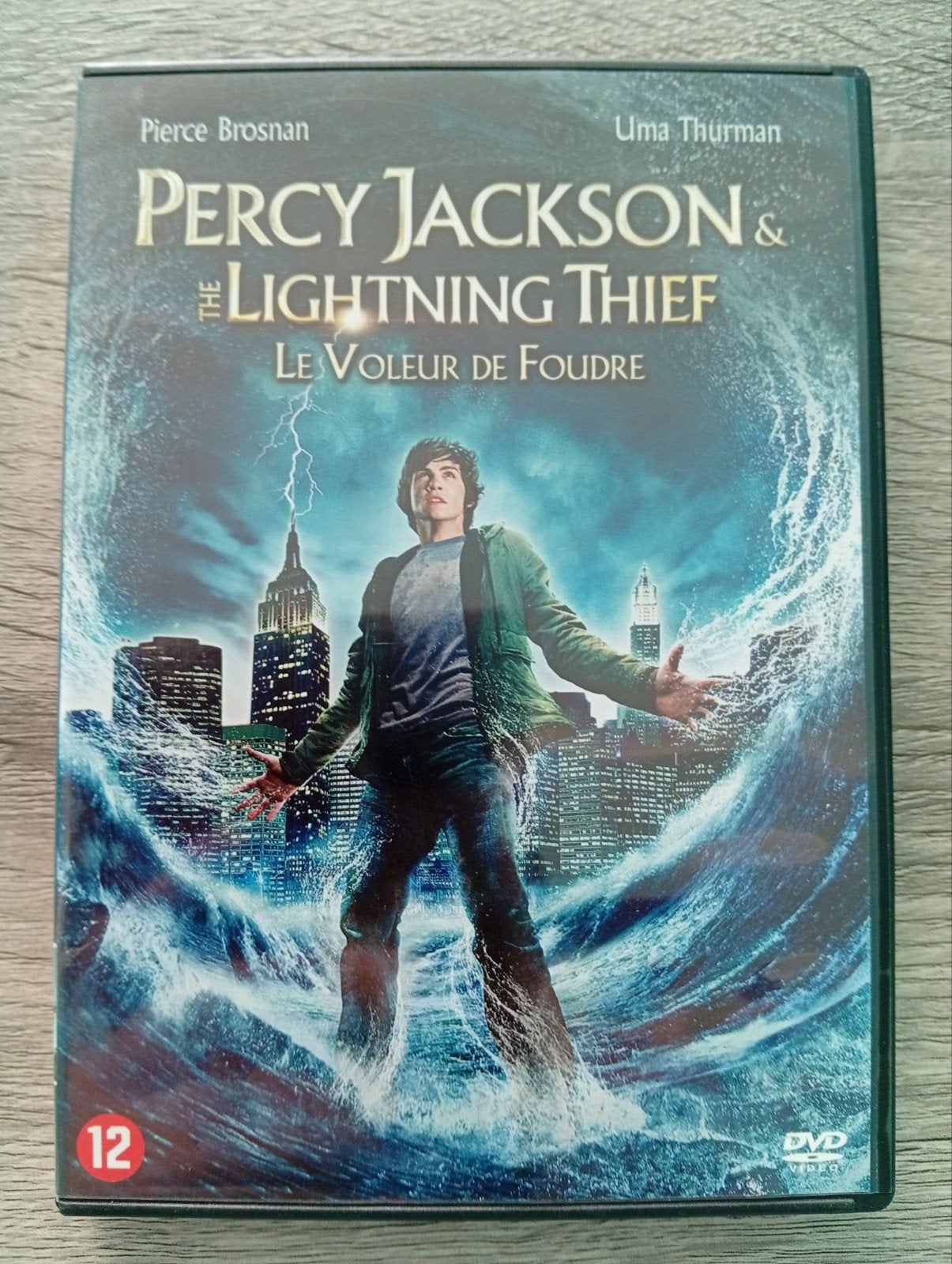 Percy Jackson the lightning thief fantasy dvd Pierce brosnan, Bonusmateriaal, Nederlands, Fantasy, Ophalen of Verzenden
