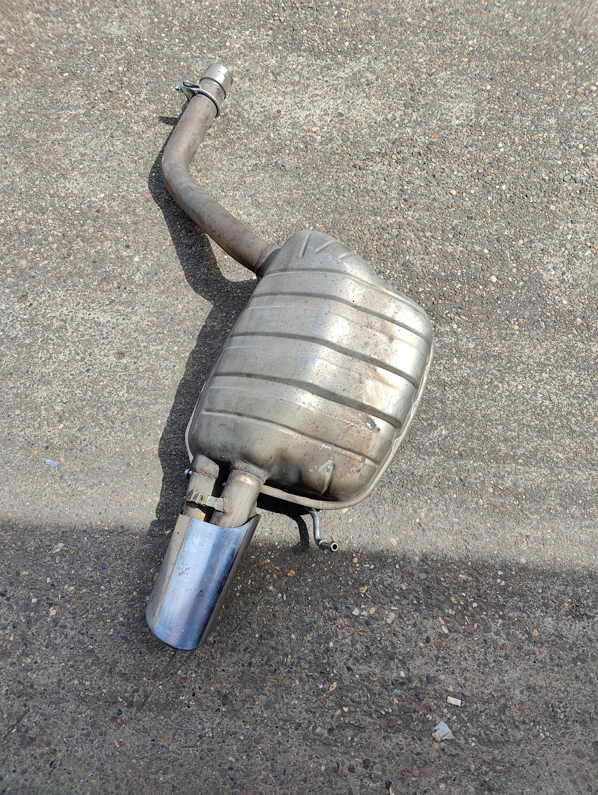 Silencieux d'échappement Mercedes W204 220 CDI A2044911601, Enlèvement