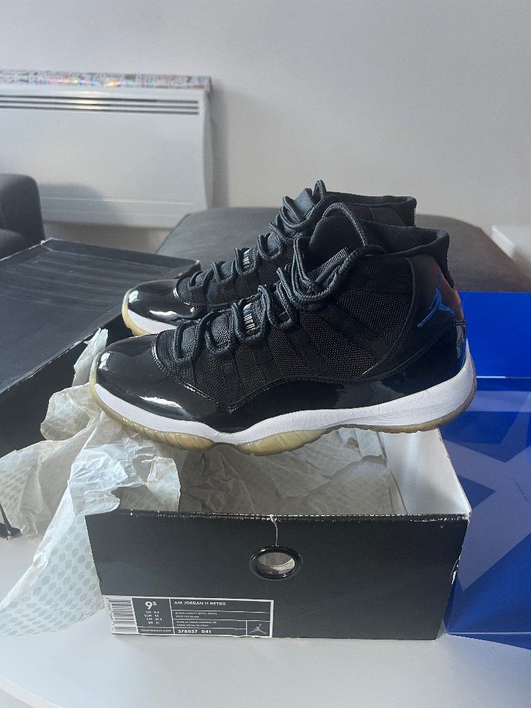 Jordan 11 retro space jam T:43, Enlèvement ou Envoi, Comme neuf, Jordan, Baskets