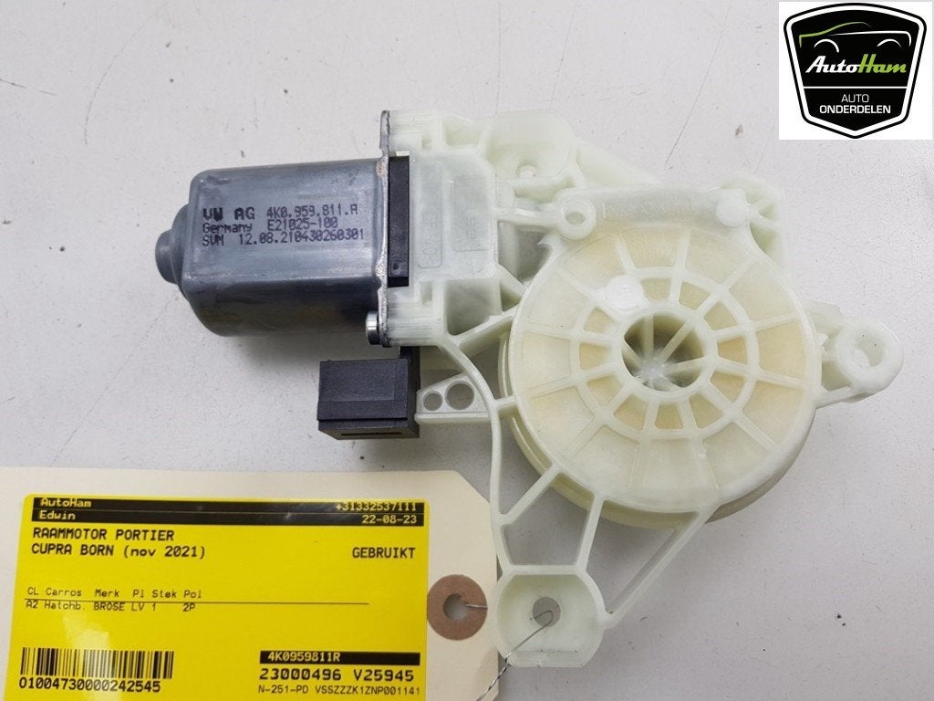 MOTEUR LEVE VITRE ELECTRIQUE Cupra Born (|4K0959811A|), Utilisé, Seat