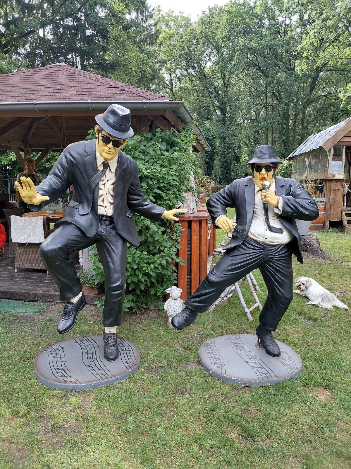 beelden bleus brothers ( Levensgroot), Verzamelen, Ophalen