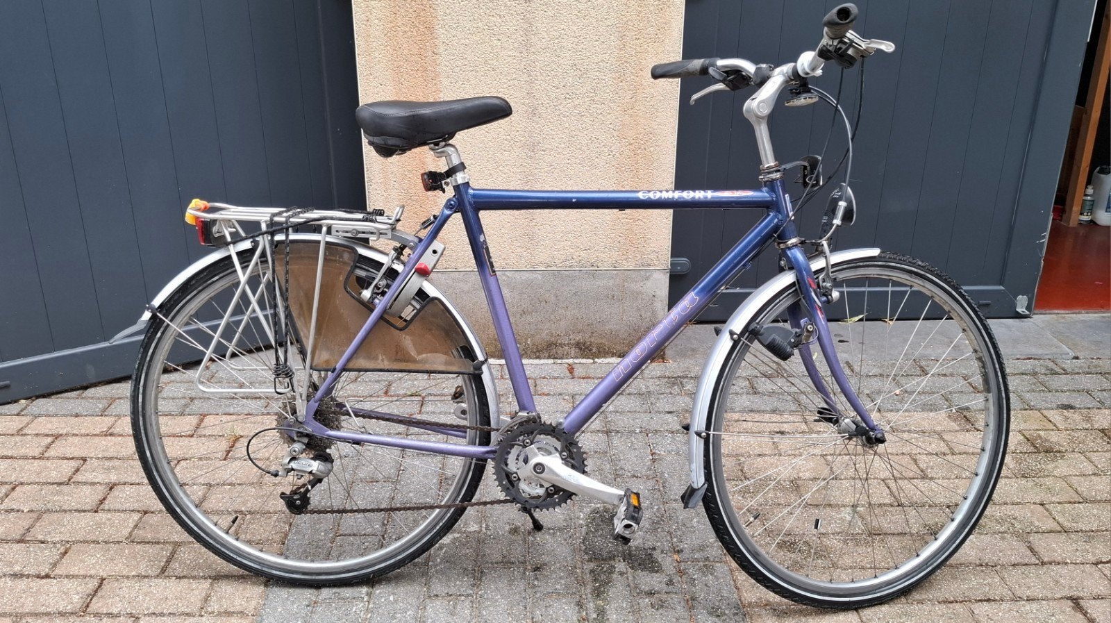 Norta comfort herenfiets 28", 28 inch, Gebruikt, Velgrem, Meer dan 20 versnellingen