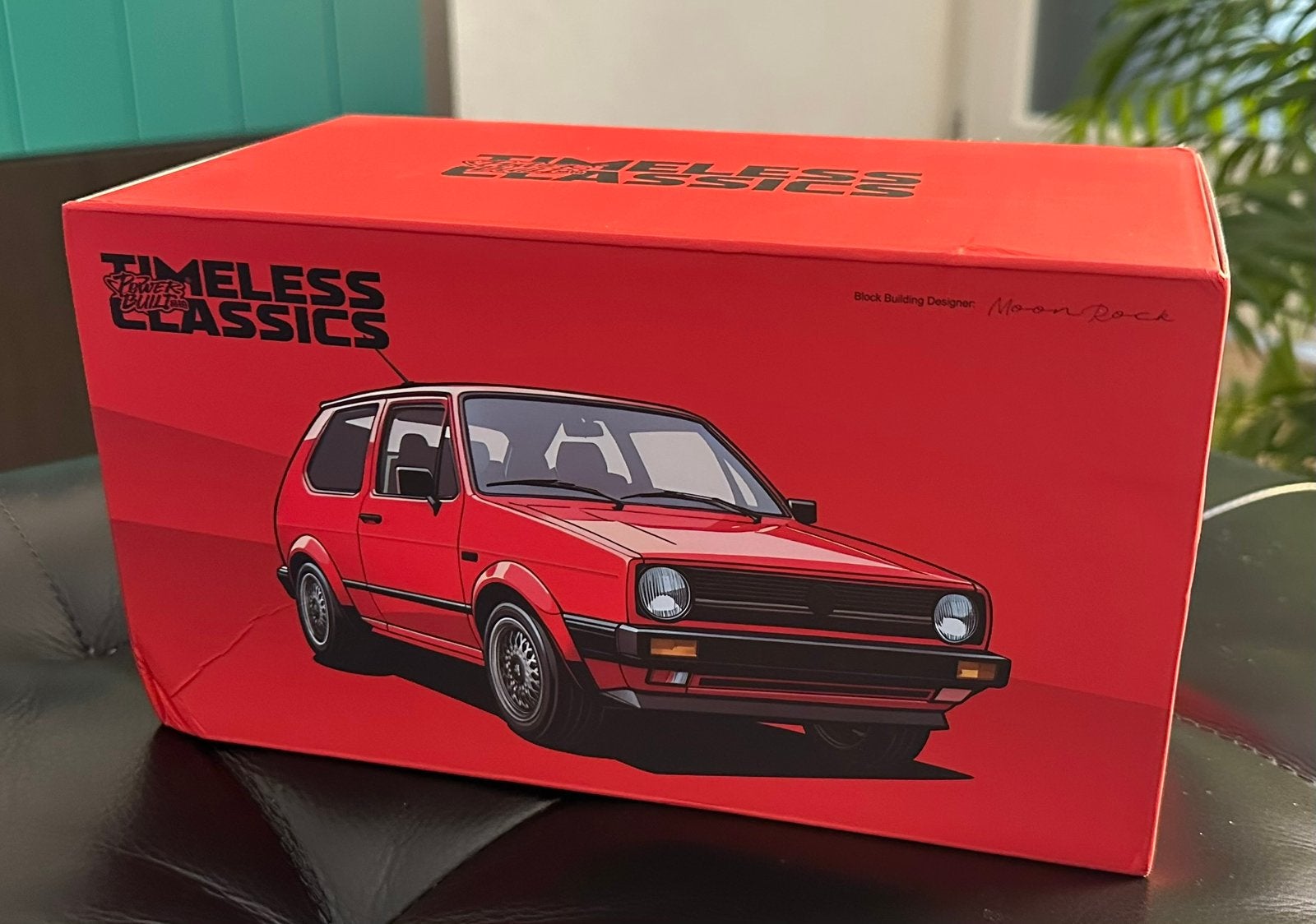 Volkswagen Golf Mk1 building bloks (LEGO) 1:32 NIEUW!, Enlèvement ou Envoi, Neuf, Voiture, Autres marques