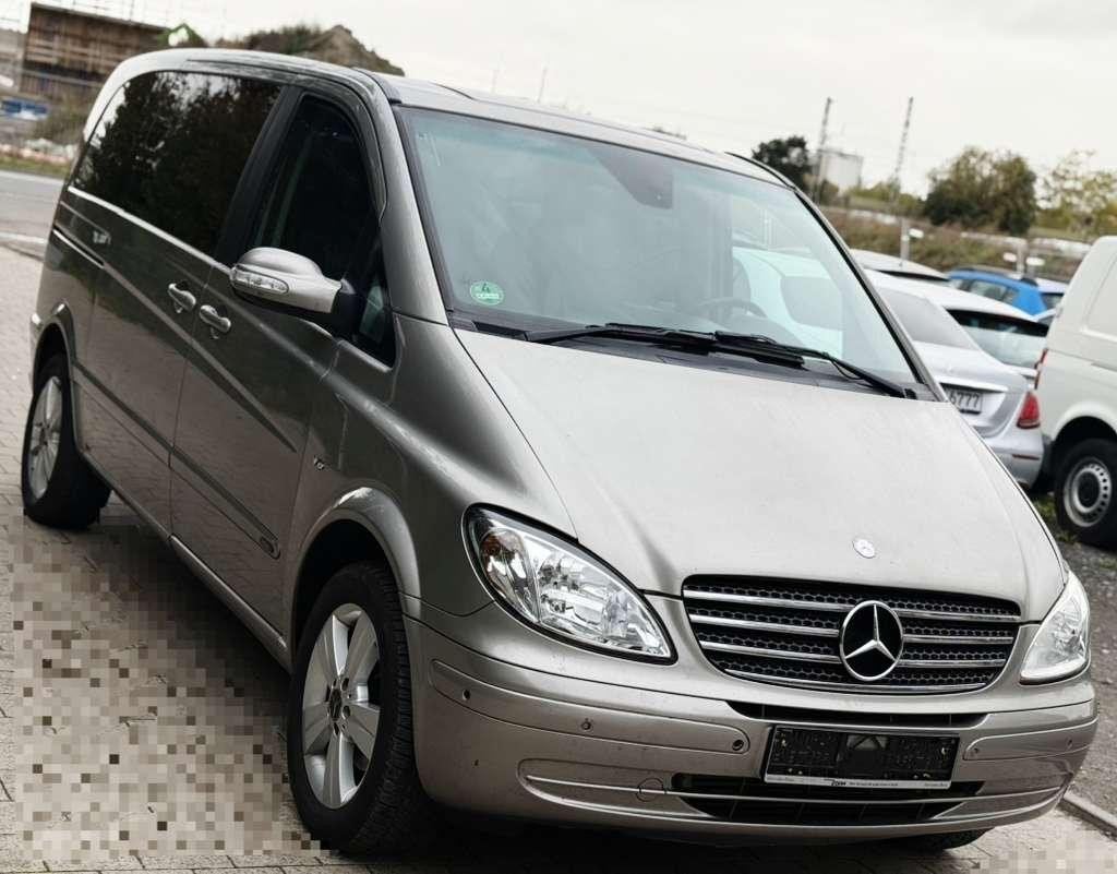 vd Mercedes Viano 7places tout cuir 3.0 CDI V6 de 2010, Auto's, Automaat, Zwart, Diesel, Onderhoudsboekje