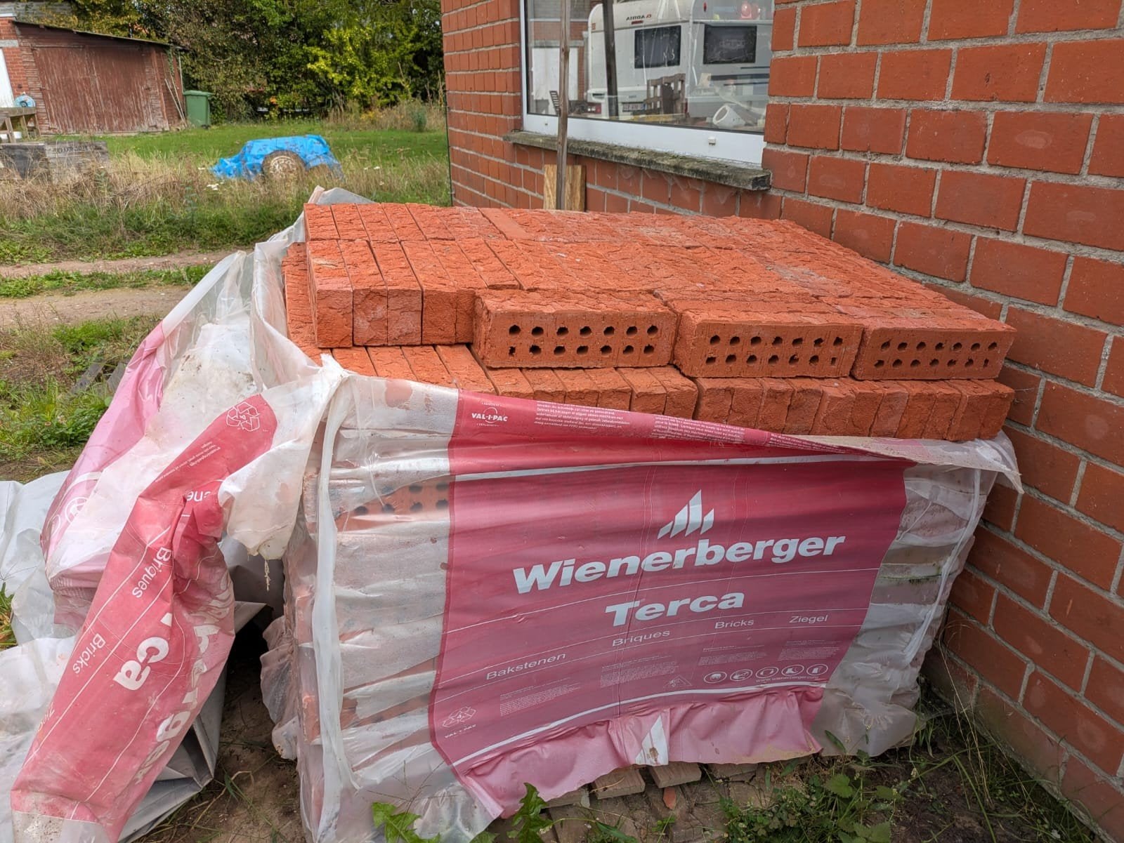 Lot Wienerberger gevelstenen Marono rood extra, Enlèvement, Neuf, Briques
