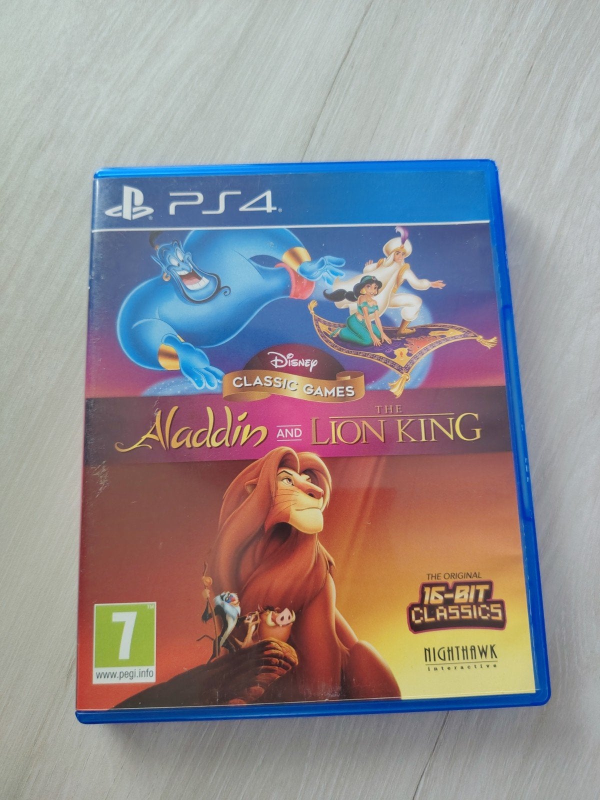 roi lion et aladdin ps4, Consoles de jeu & Jeux vidéo, Enlèvement, Comme neuf