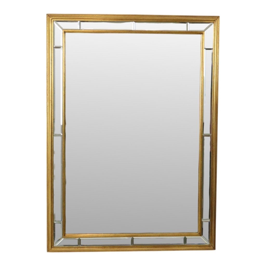 Hollywood Regency Deknudt Spiegel Vintage Design 98cm, Huis en Inrichting, Woonaccessoires | Spiegels, Ophalen, Gebruikt, Nvt