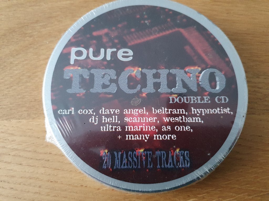 Pure Techno PURECRCD02 CD (sealed), Cd's en Dvd's, Cd's | Dance en House, Ophalen of Verzenden, Nieuw in verpakking, Techno, Album