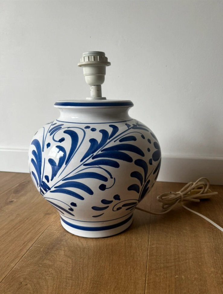 Gros pied de lampe vintage, Ophalen, Zo goed als nieuw