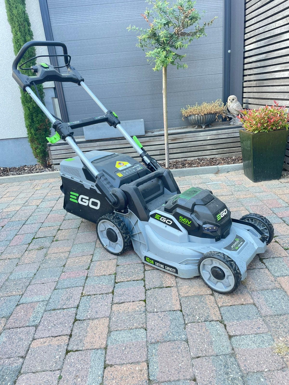 Elektrische grasmaaier, Tuin en Terras, Ophalen, Zo goed als nieuw, Elektrische grasmaaier