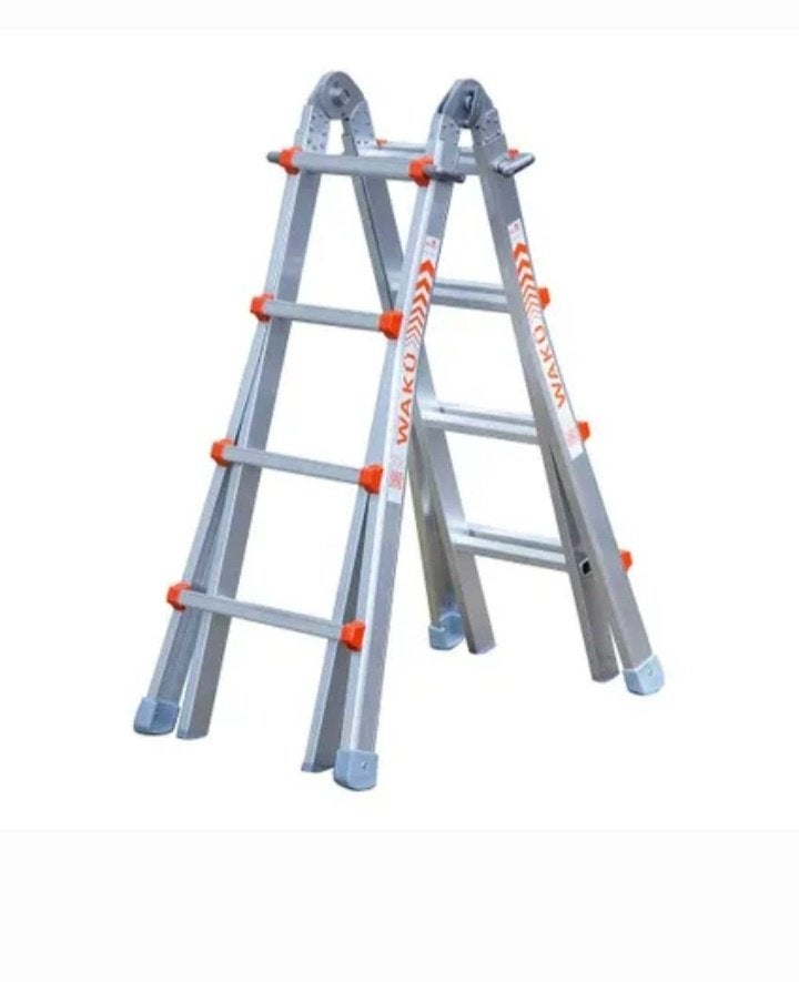Waku 4x4 treden, Doe-het-zelf en Bouw, Ladders en Trappen, Ophalen, Zo goed als nieuw, Ladder, 2 tot 4 meter