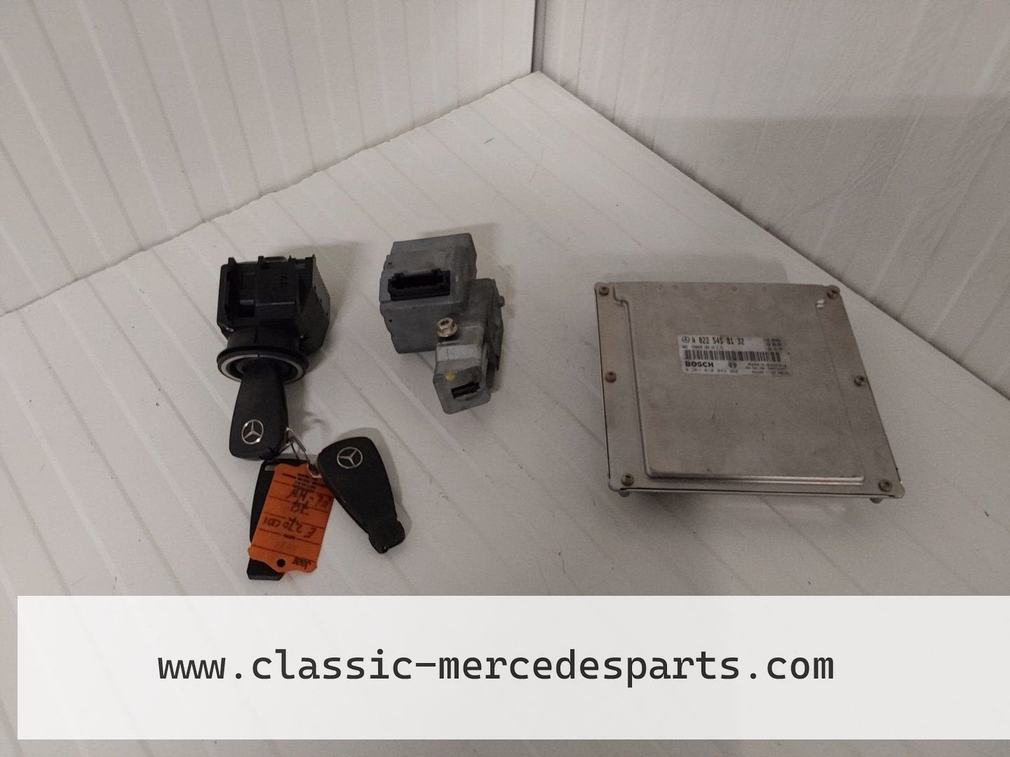 Contactslot set met ECU Mercedes E-klasse W210 E270 CDI Aut., Utilisé, -, -, Enlèvement ou Envoi