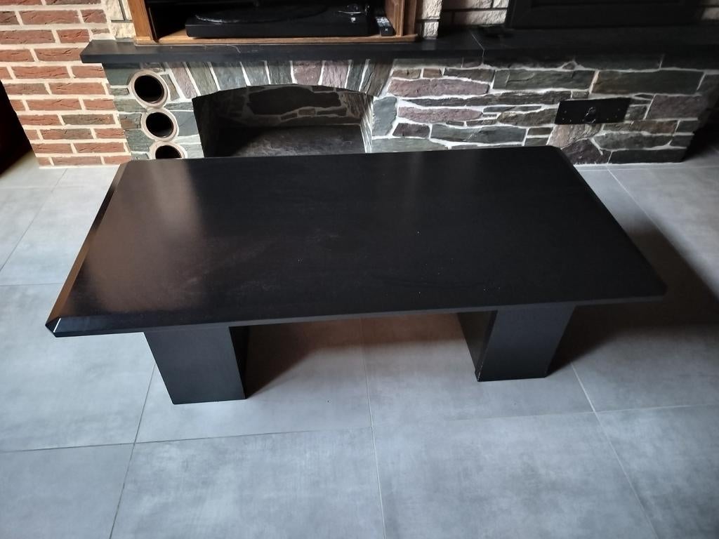Très belle table basse noire, 80 euros, Enlèvement
