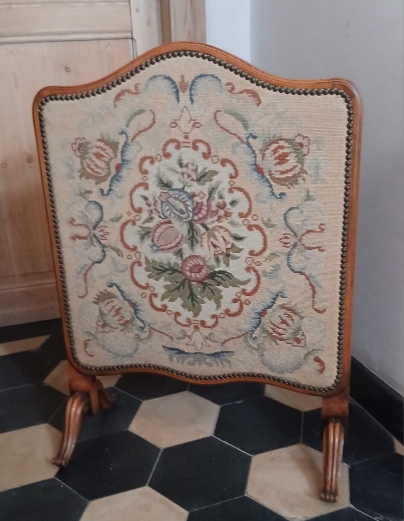 antiek haardscherm Louis XV, Ophalen