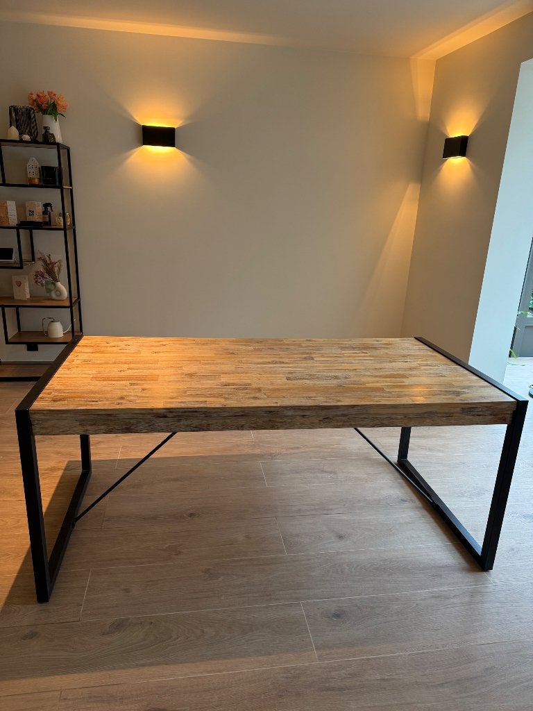 Eettafel, Ophalen, Gebruikt, 50 tot 100 cm, 150 tot 200 cm