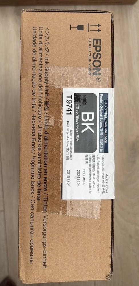 Cartouche Epson T9741 Noir (BK) – Originale, Informatique & Logiciels, Fournitures d'imprimante, Neuf, Enlèvement ou Envoi