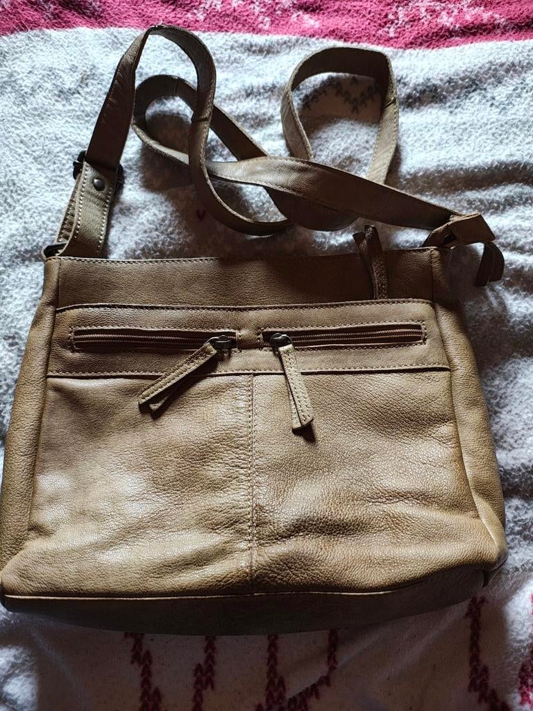 Handtas, Ophalen of Verzenden, Nieuw, Beige, Handtas