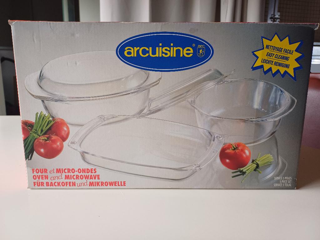 Glazen schalen met deksel, Ophalen, Nieuw, Glas, Overige typen