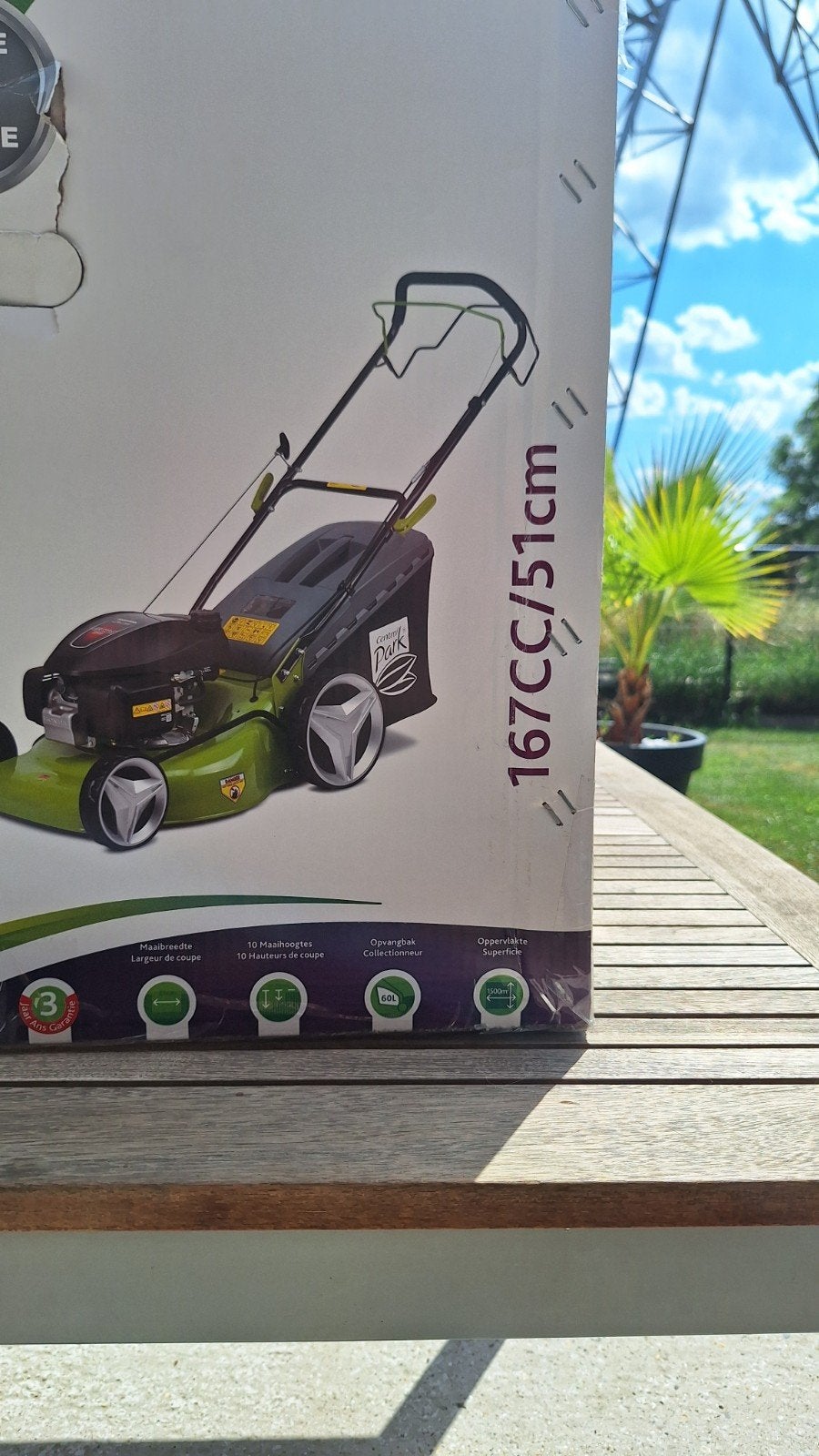 grasmachien nieuw in doos, Jardin & Terrasse, Scarificateurs, Enlèvement, Essence