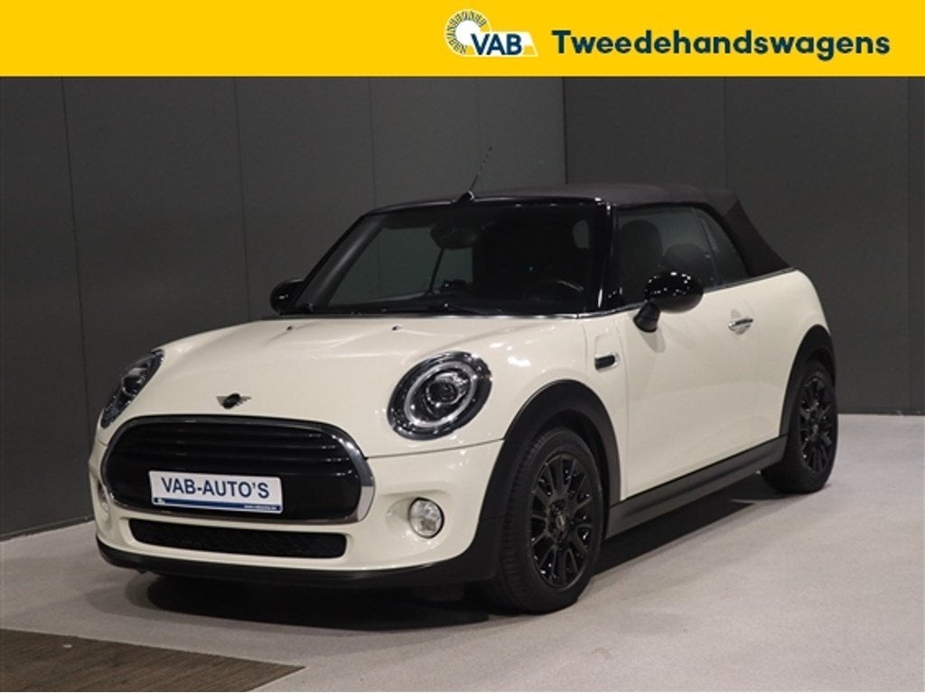 MINI Cooper   COOPER CABRIOLET AUTOMAAT, Auto's, Mini, 4 zetels, Cabriolet, 136 pk, Beige