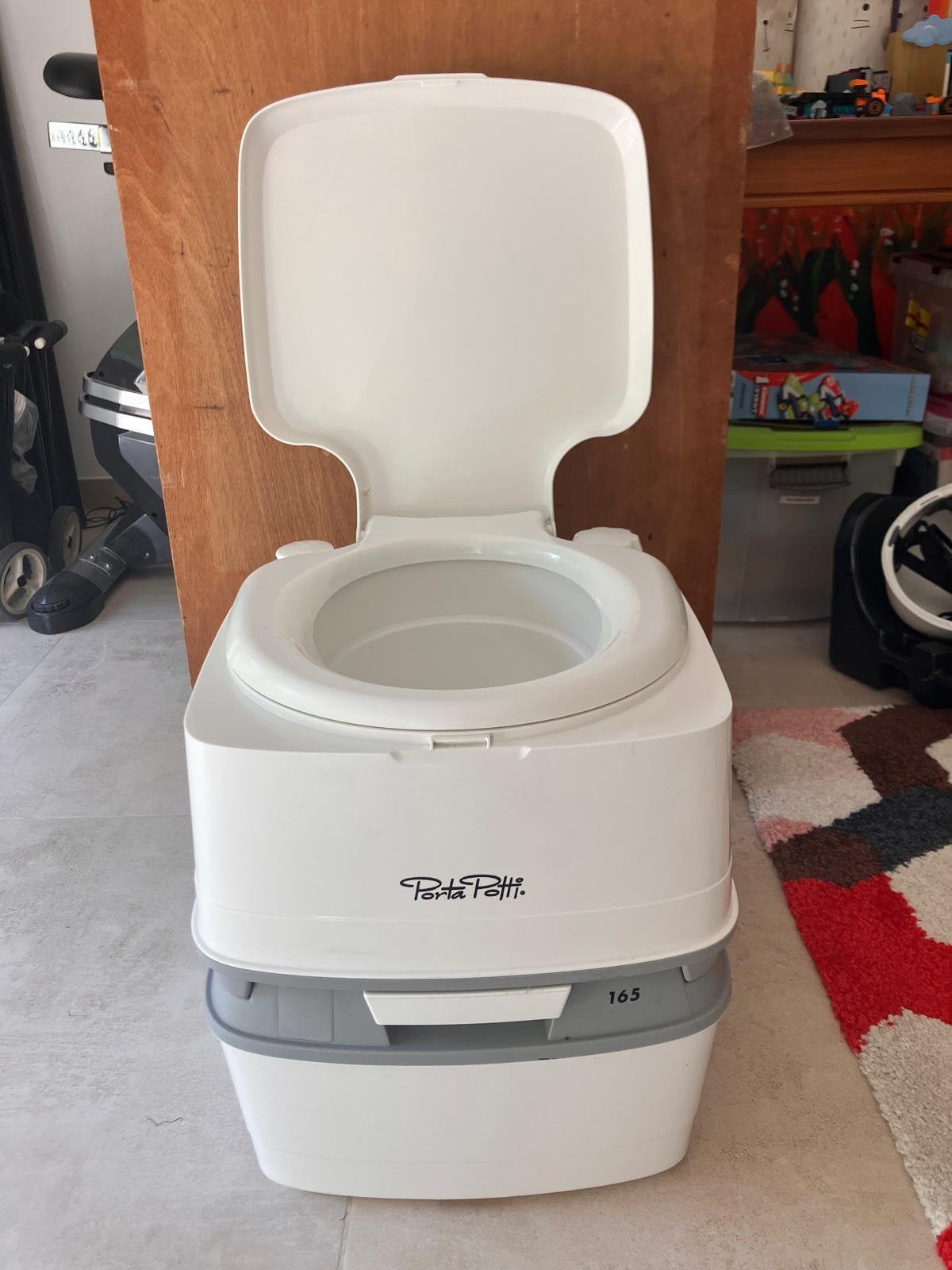 Draagbaar toilet, Caravans en Kamperen, Kampeeraccessoires, Ophalen, Gebruikt