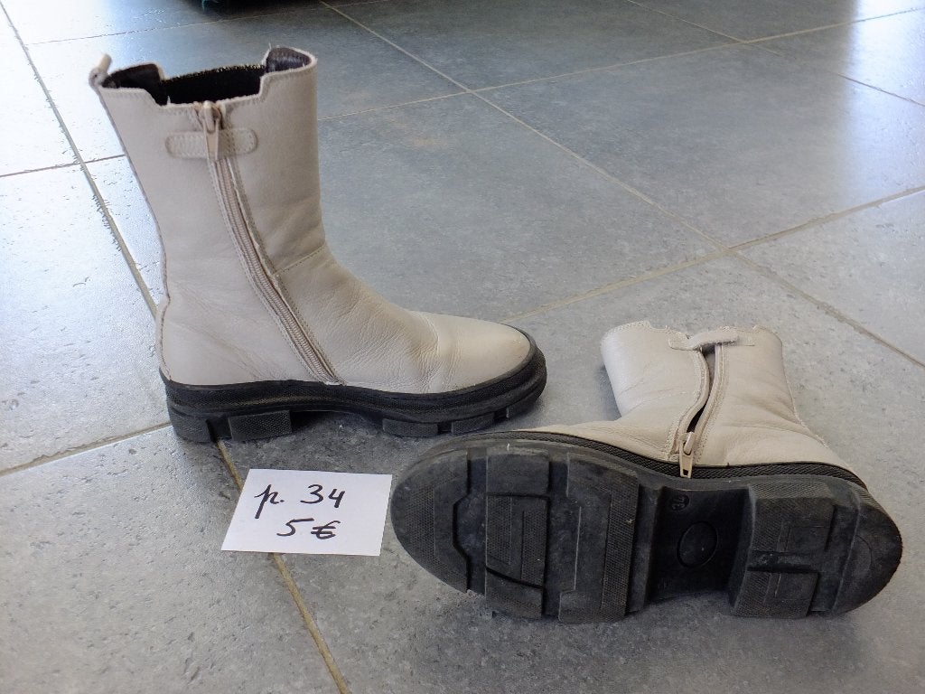 Bottes enfants / chaussures Malaspina, pointure 34, Bottes, Enlèvement ou Envoi, Malaspina, Utilisé