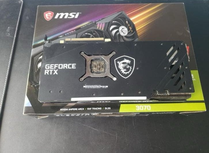 MSI Geforce RTX 3070 Gaming X Trio - Grafische kaart GPU, Computers en Software, Ophalen, GDDR6, PCI-Express 4, Zo goed als nieuw