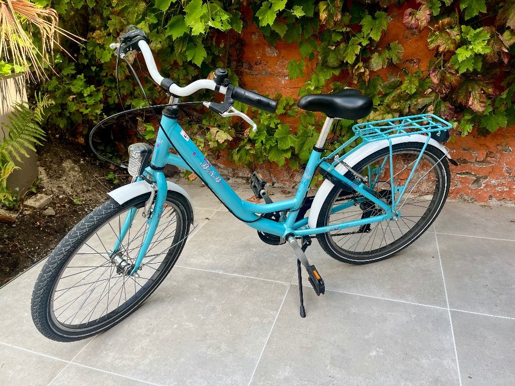 Meisjesfiets 24 inch, Fietsen en Brommers, Ophalen, Gebruikt, 24 inch, Versnellingen
