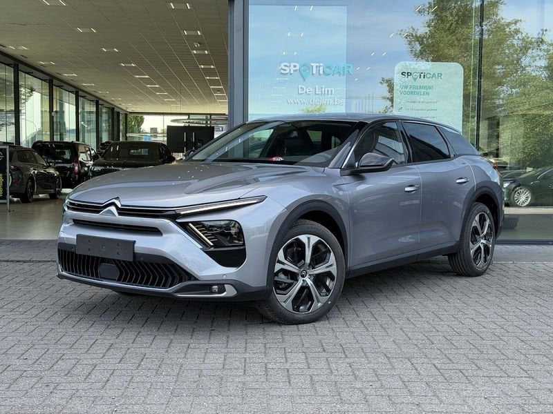 Citroen C5 X YOU 1.2T 130pk Automaat *Navi*CarPlay*Camera*, Autos, Citroën, Argent ou Gris, Achat, Noir, 5 portes