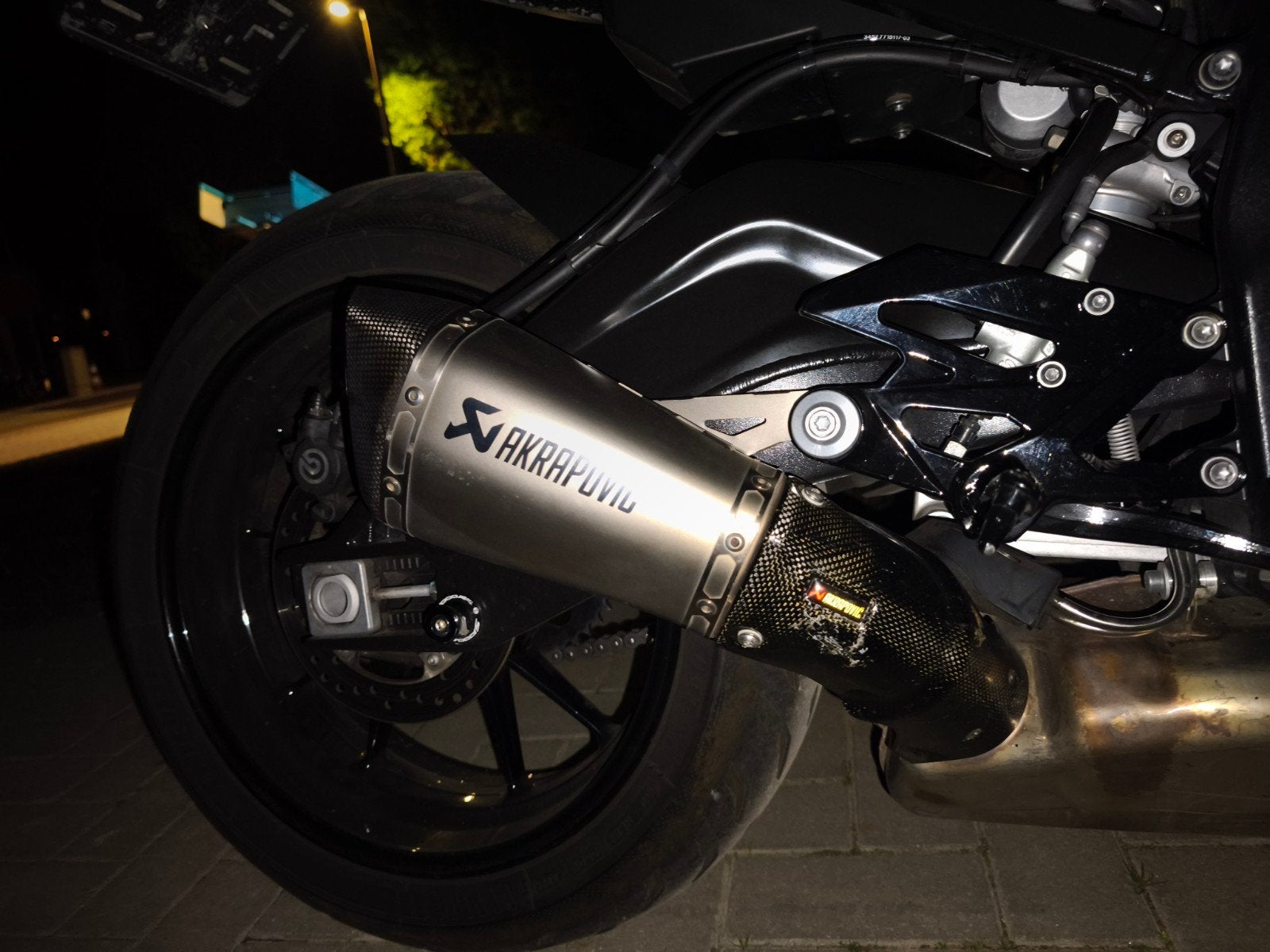 titanium akrapocic uitlaat 2016 bmw s1000r, Motos, Enlèvement ou Envoi