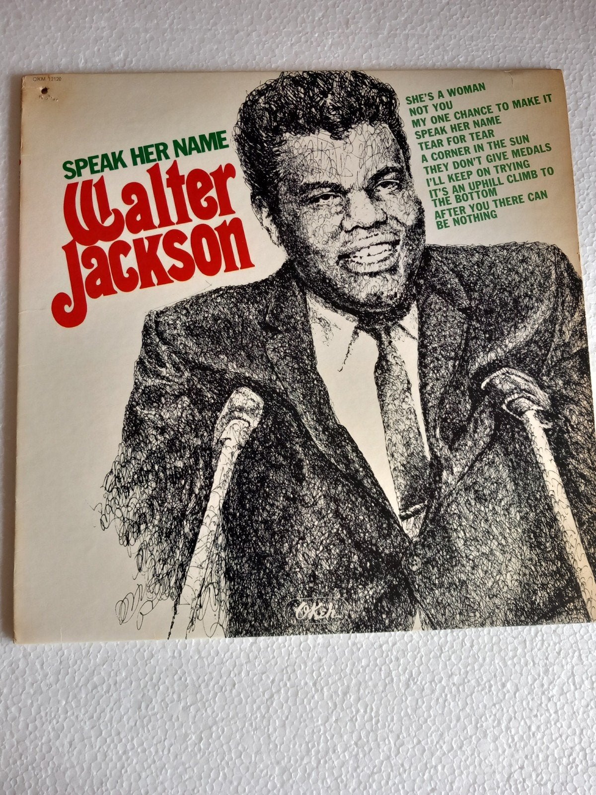 WALTER JACKSON. OKEH RECORDS 0KM 12120. USA LP, Cd's en Dvd's