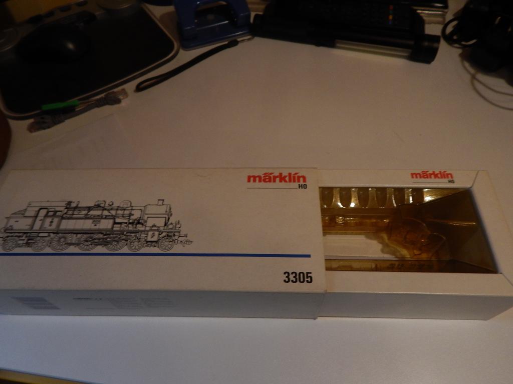 Boîte Märklin 3305 vide avec insert, Hobby & Loisirs créatifs, Trains miniatures | HO, Enlèvement ou Envoi, Courant alternatif