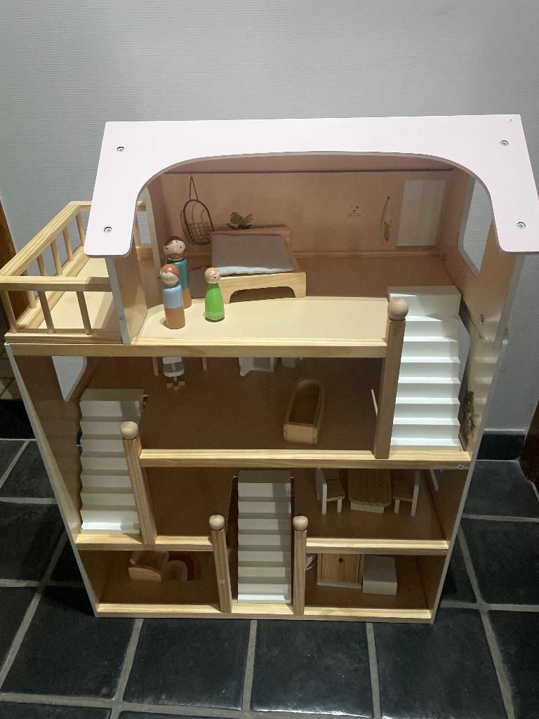 Poppenhuis XXLpetite amelie, Kinderen en Baby's, Ophalen, Gebruikt, Poppenhuis